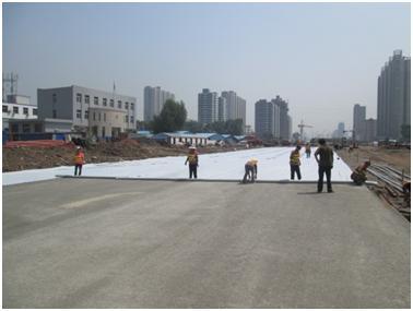 娇嫩jk丝袜美女被肏 防水毯在隧道建设模式主要根据城市主干线设计中的应用